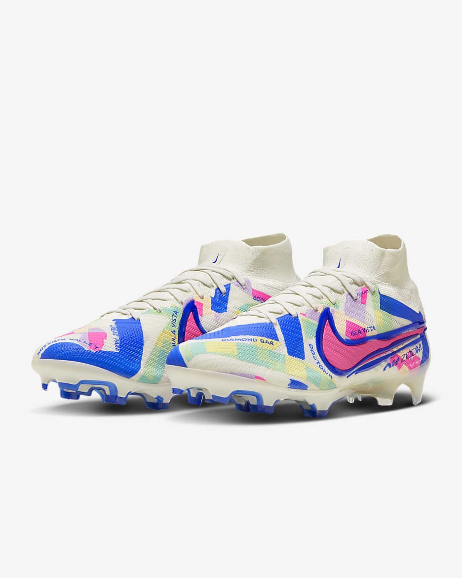 New nike blue boots best sale